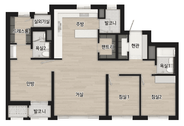 문수로 센트레빌 에듀리체 단지 배치도 2