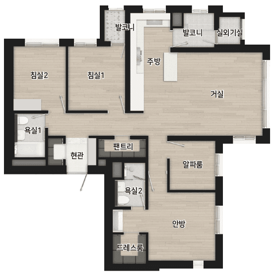 문수로 센트레빌 에듀리체 단지 배치도 5