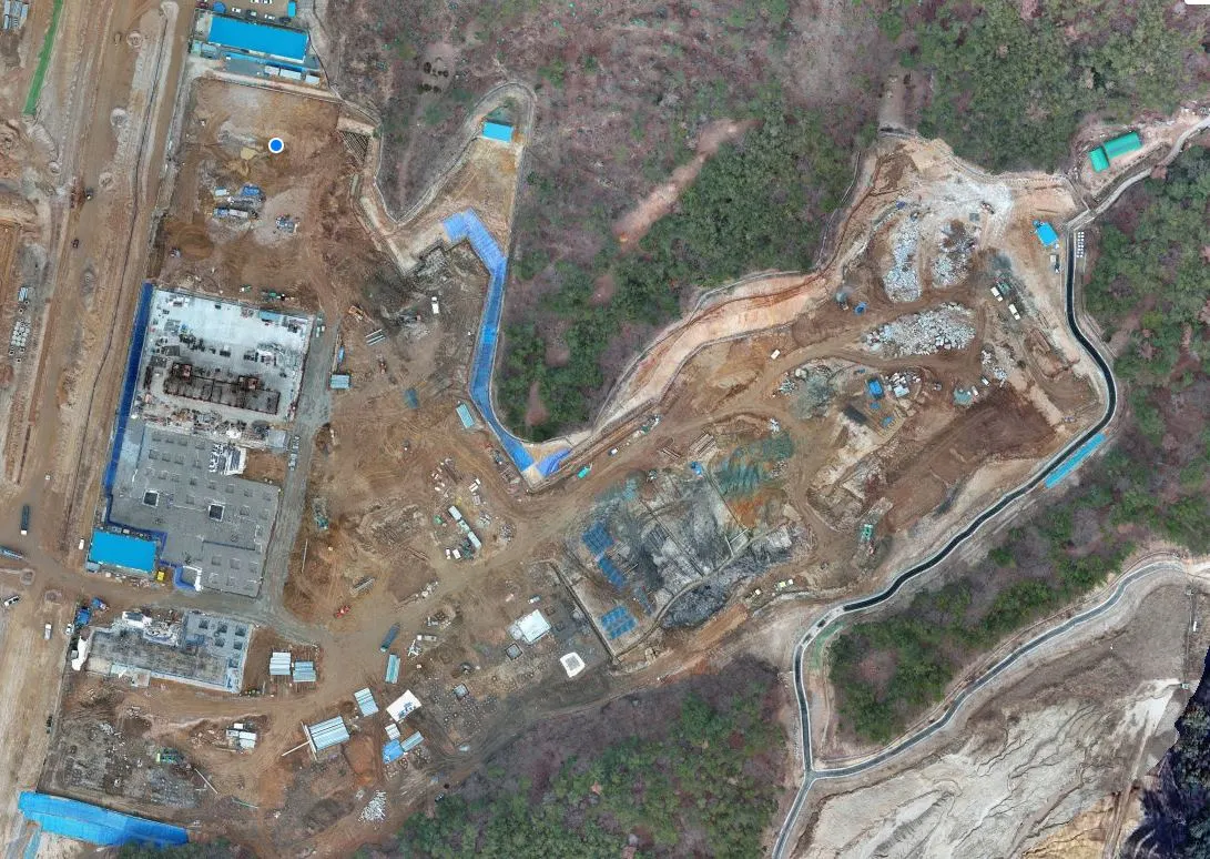 울산 다운2지구 우미린 더 시그니처 2024년 1월 공사 현장