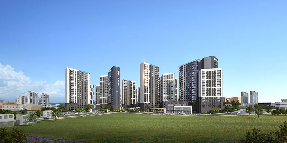 더샵 시에르네 투시도(CG)