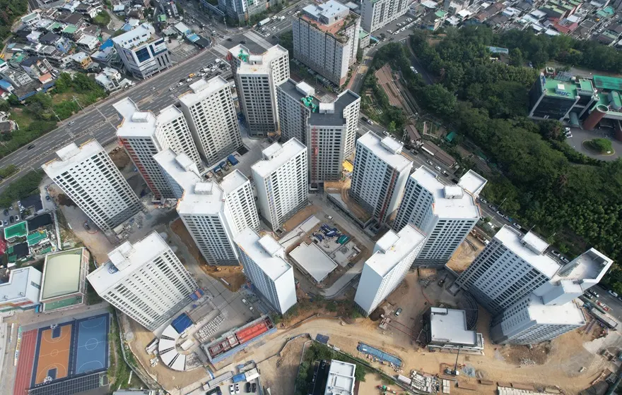 더샵 시에르네 2026년 7월 공사 현장