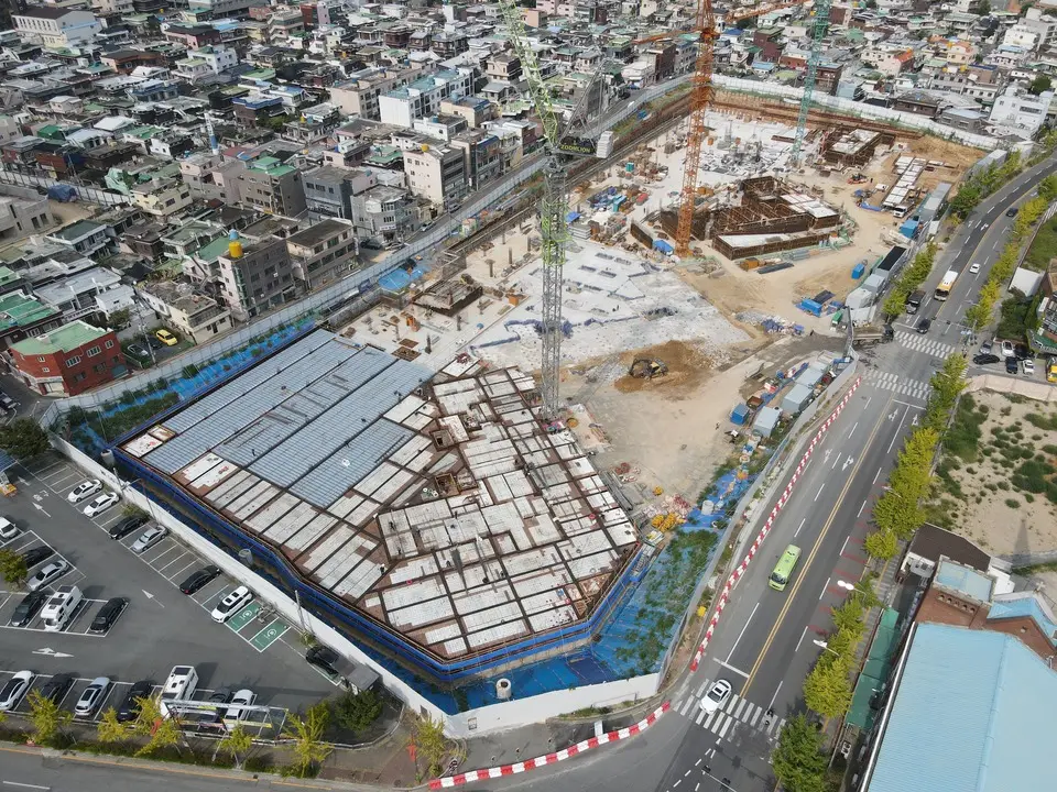 울산 우정 에피트 2024년 9월 공사 현장