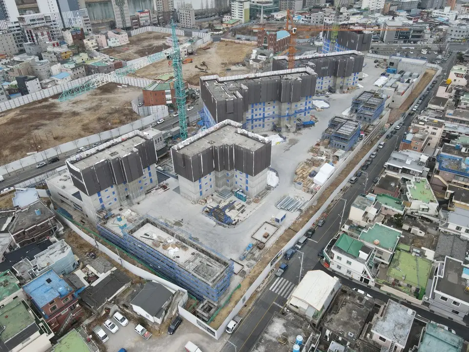울산 우정 에피트 2025년 3월 공사 현장